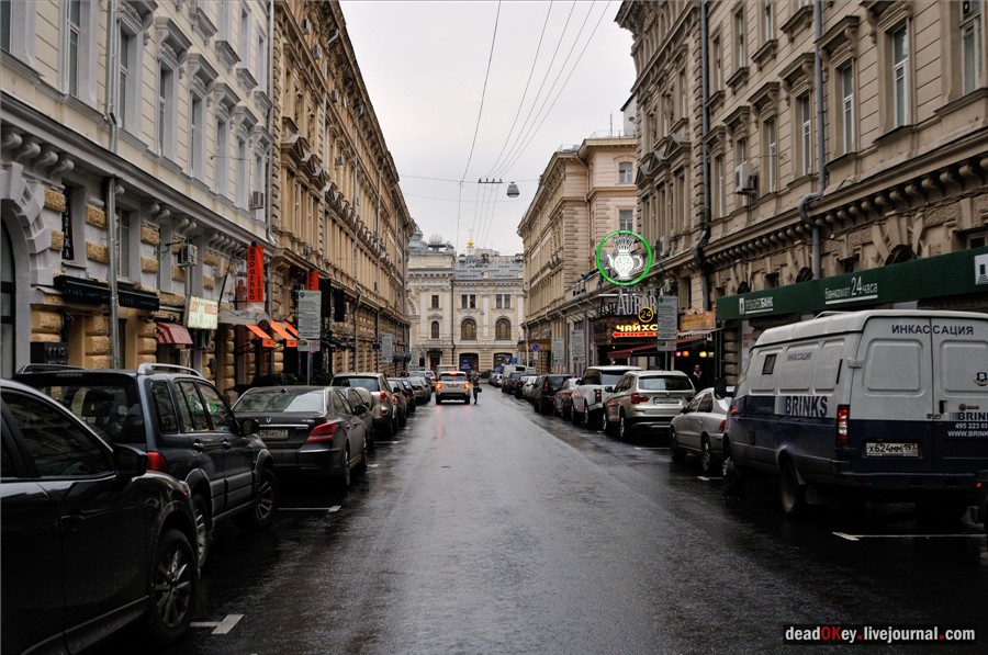 Доходный дом А.С. Грачевой (гостиница Марсель), 1901-1903, архитектор Э.М. Розен, ул. Петровка, 15/13