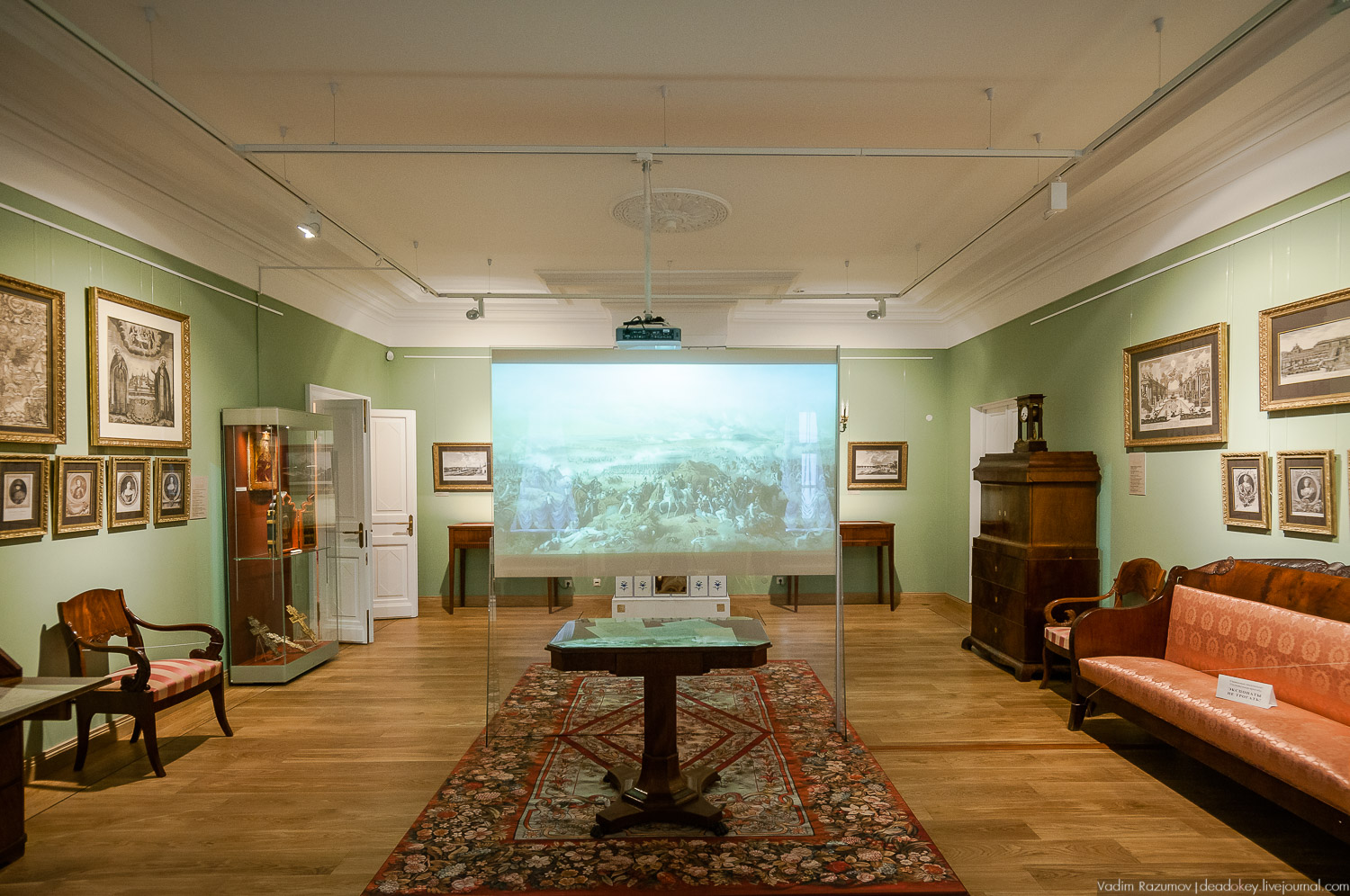 усадьба Остафьево, интерьеры после реставрации