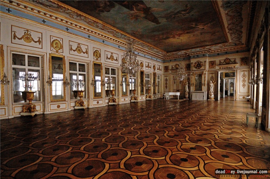 усадьба Кусково, интерьеры Дворца
