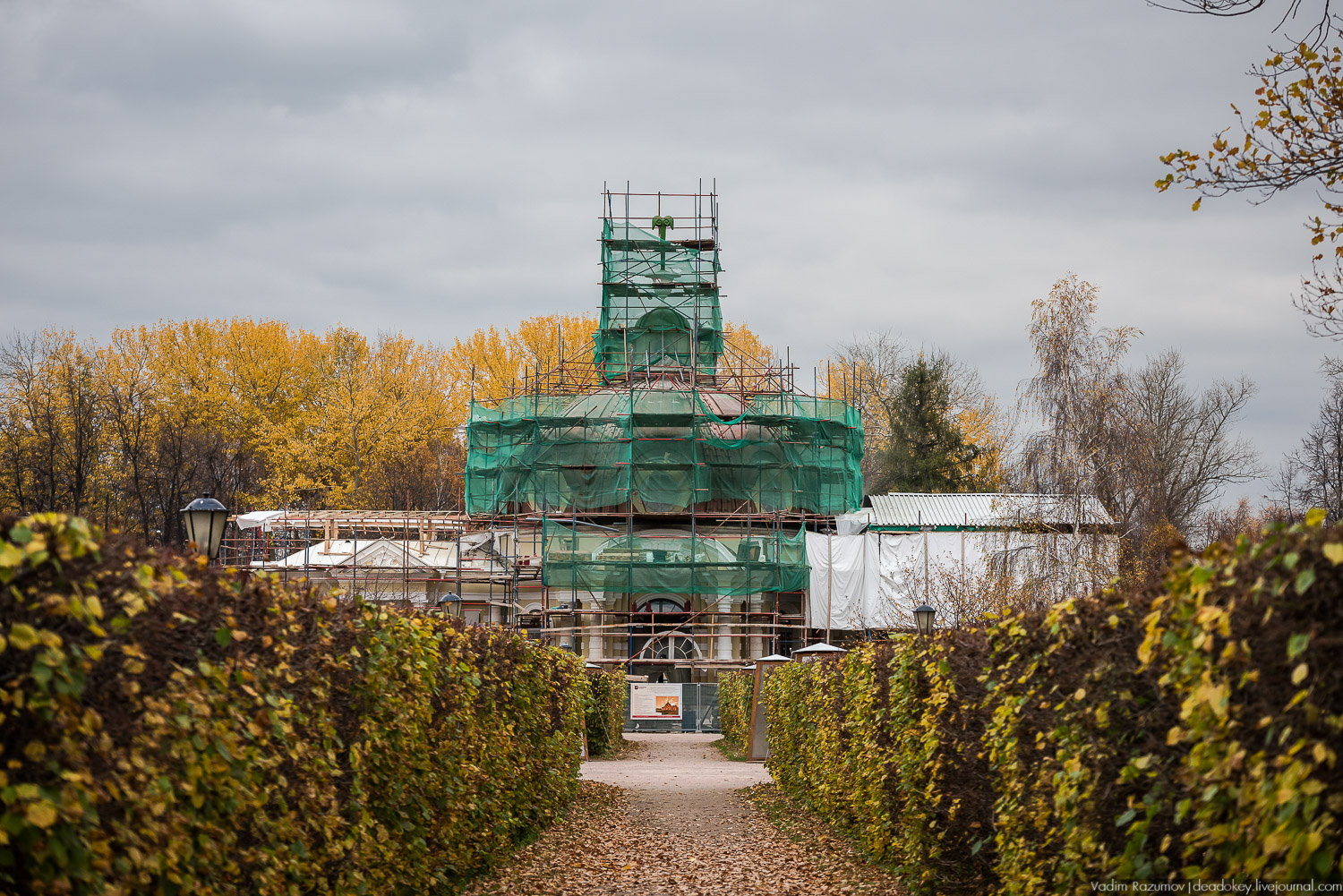 усадьба Кусково, осень 2018 года