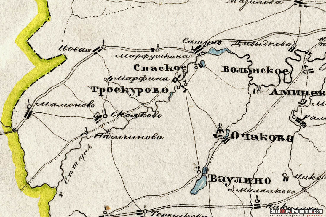 усадьба Мамоново, Сколково, Гусева полоса