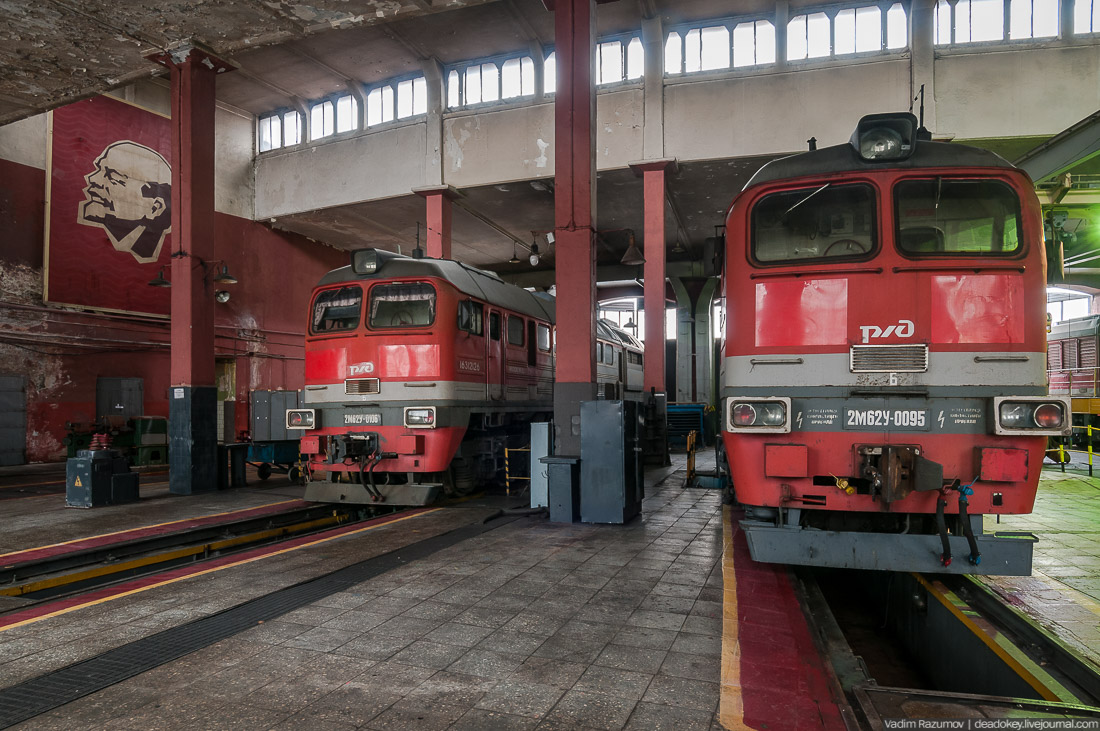 МКЖД. Возвращение истории. Паровозное депо Лихоборы.