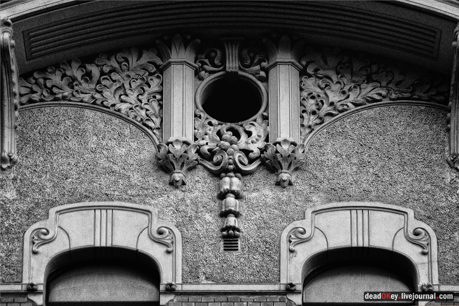 Доходный дом И.И. и Н.И. Болдыревых, 1908, архитектор Н.П. Евланов,Яузский бульвар, 13