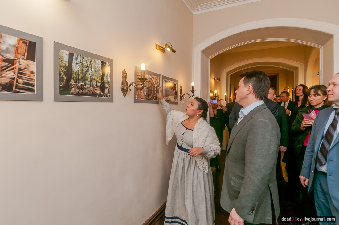 усадьба Талицы Аигиных, Пушкинский район. Приезд губернатора Московской области Андрея Юрьевича Воробьева