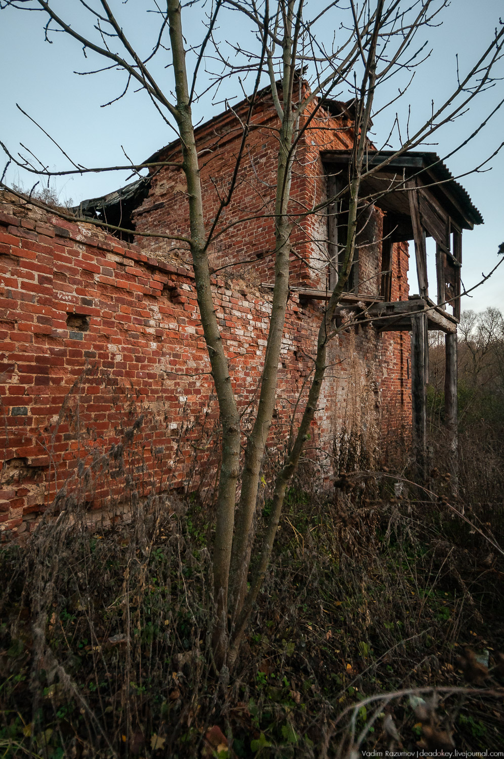 Богородицк, заброшенное здание бани