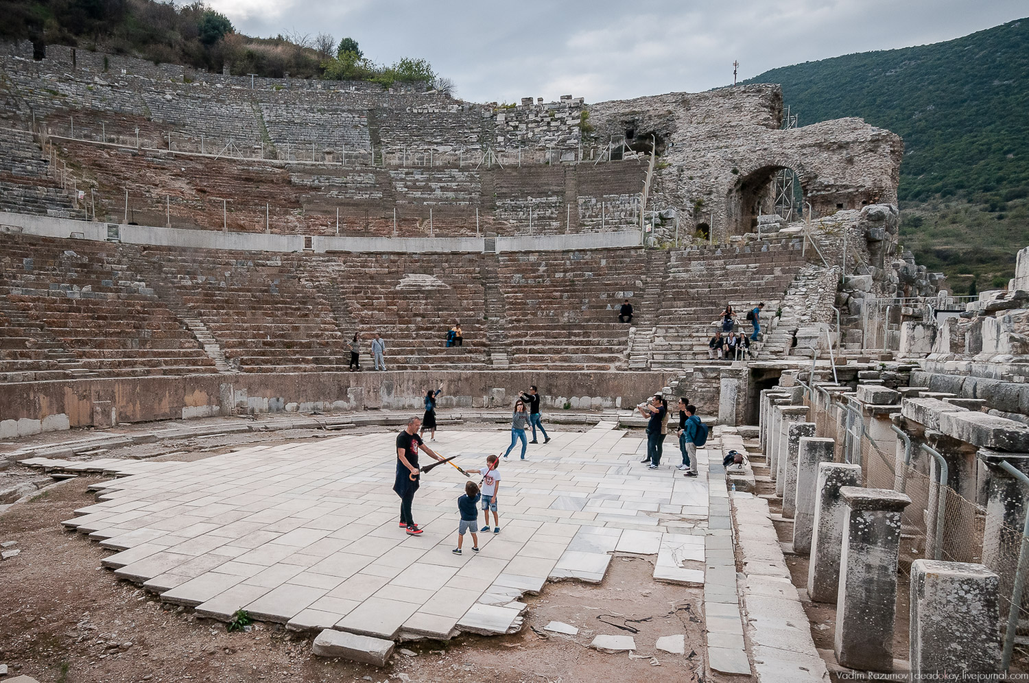 Эфес, античные руины, Турция