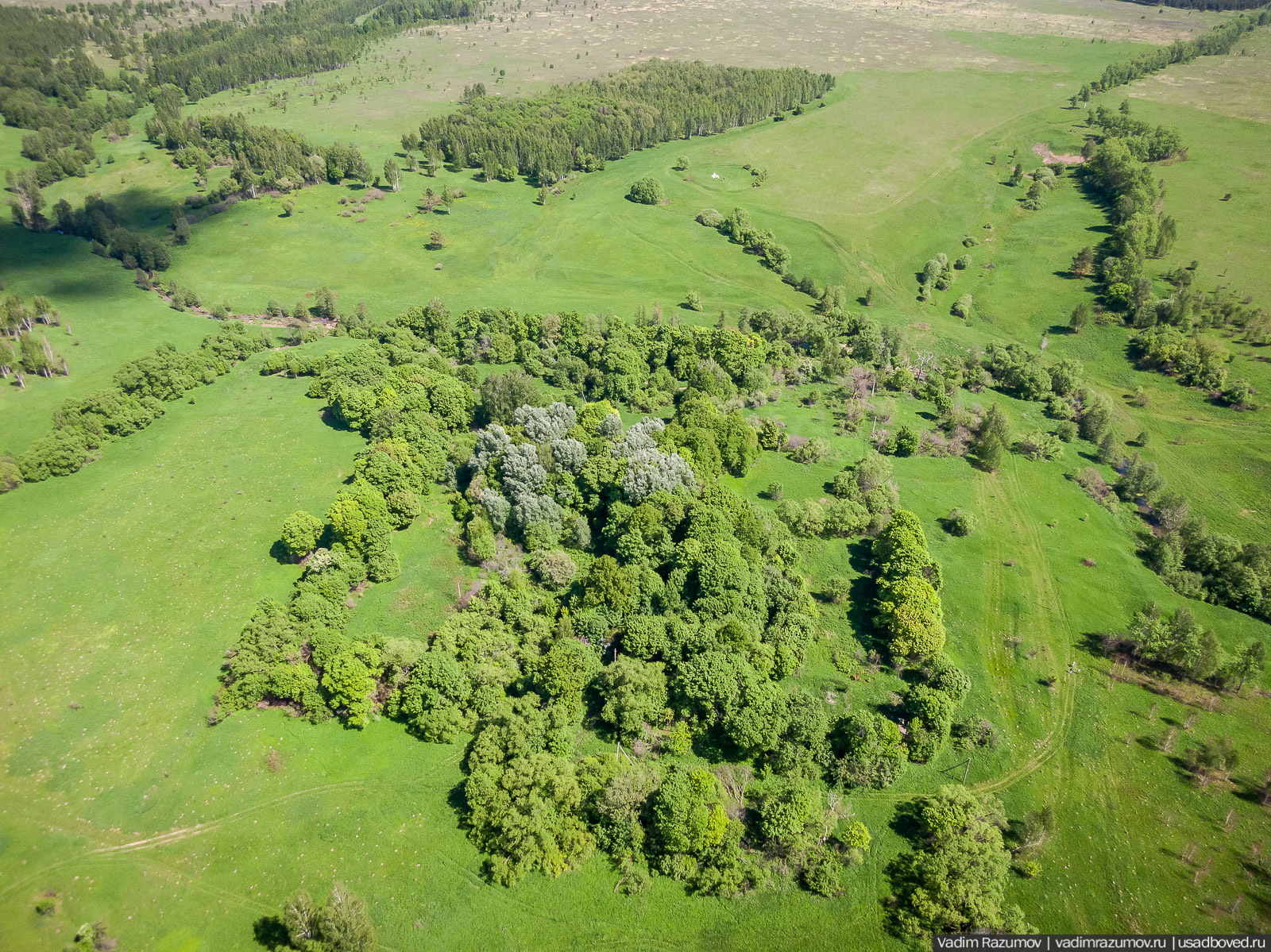 Старое Глазово, могила Василия Баженова, 2021 год