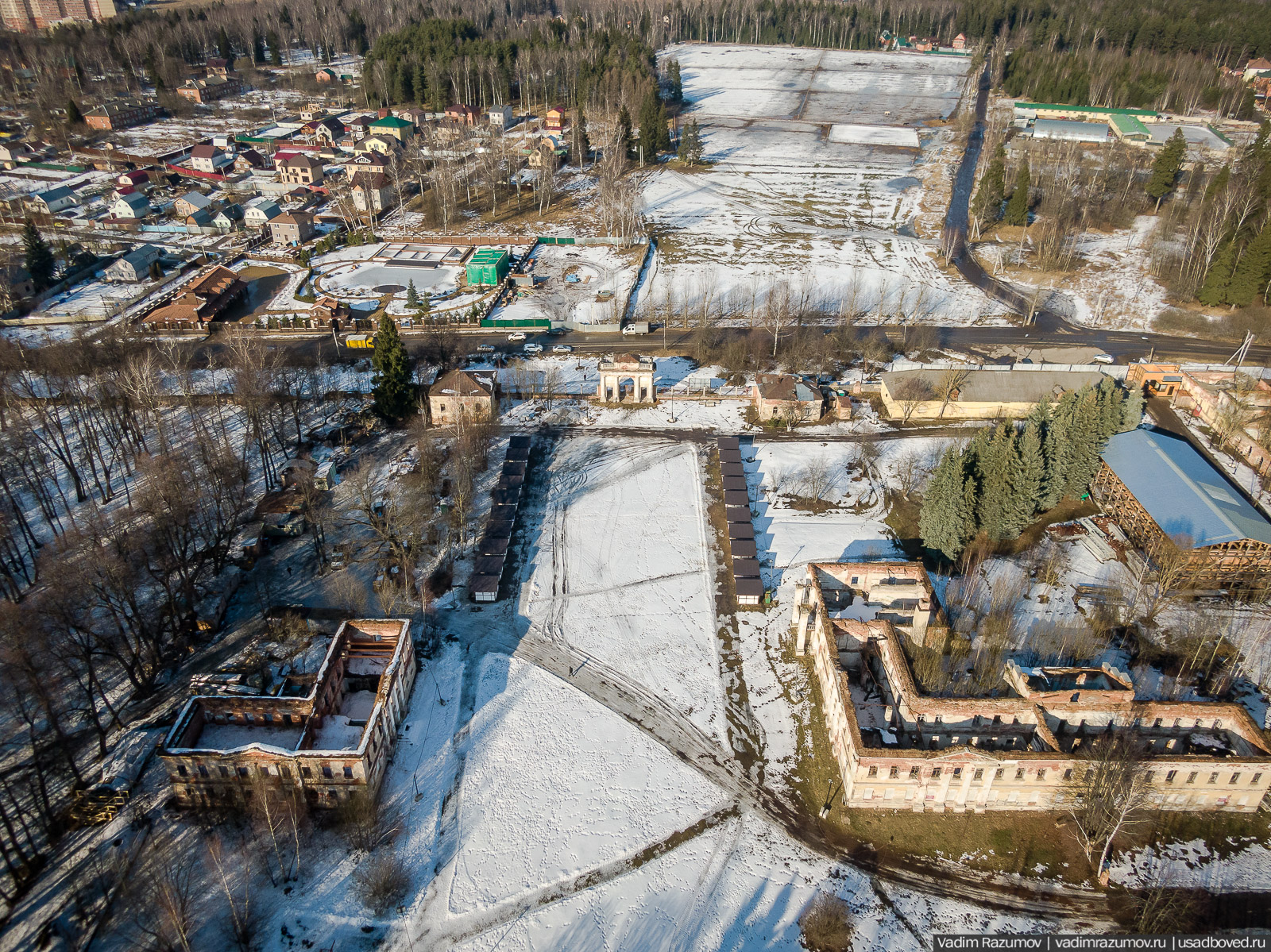 усадьба Гребнево, 2020 год, Андрей Ковалев, реставрация усадьбы