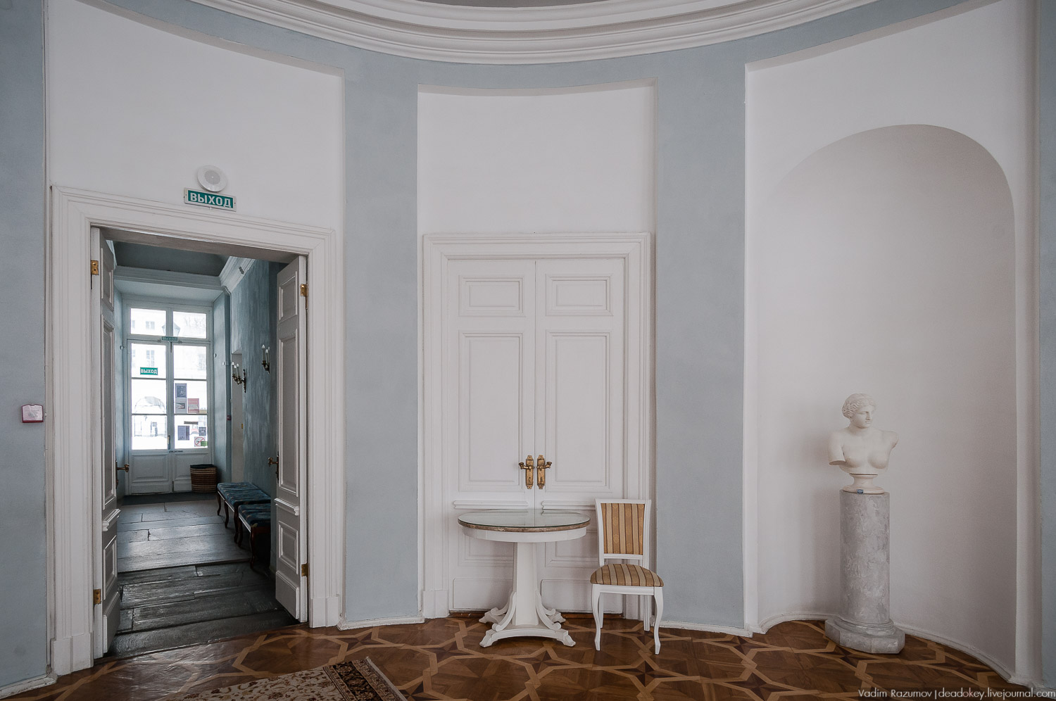 Богородицк, интерьеры дворца