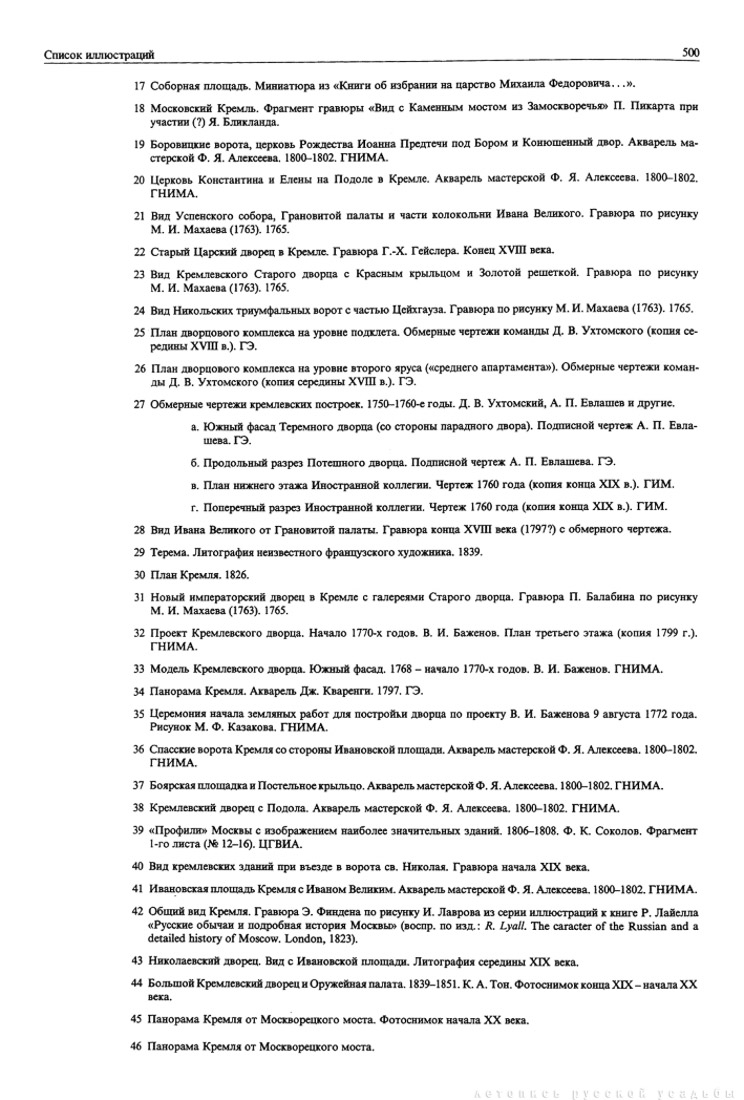 Памятники Архитектуры Москвы. Кремль. Китай-город. Центральные площади.