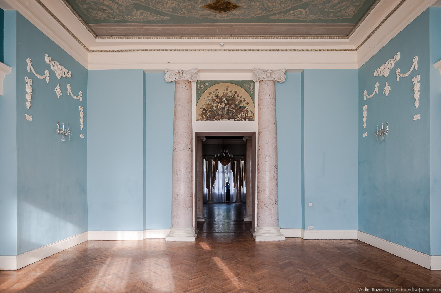 усадьба Братцево, Москва, интерьеры главного дома