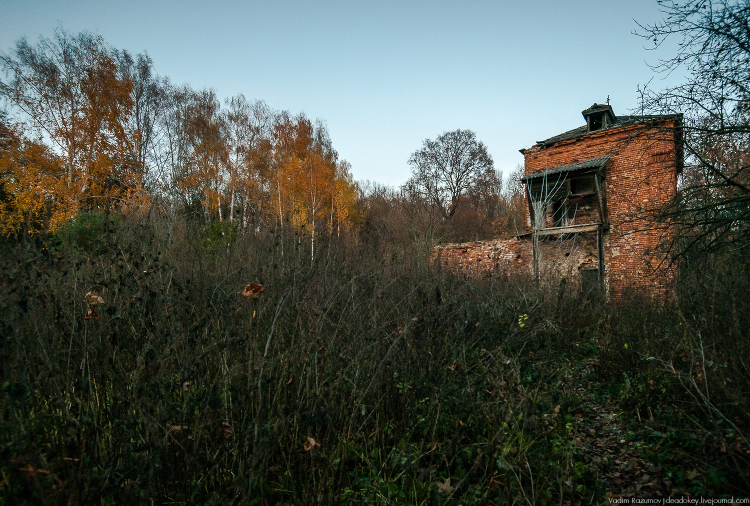 Богородицк, заброшенное здание бани