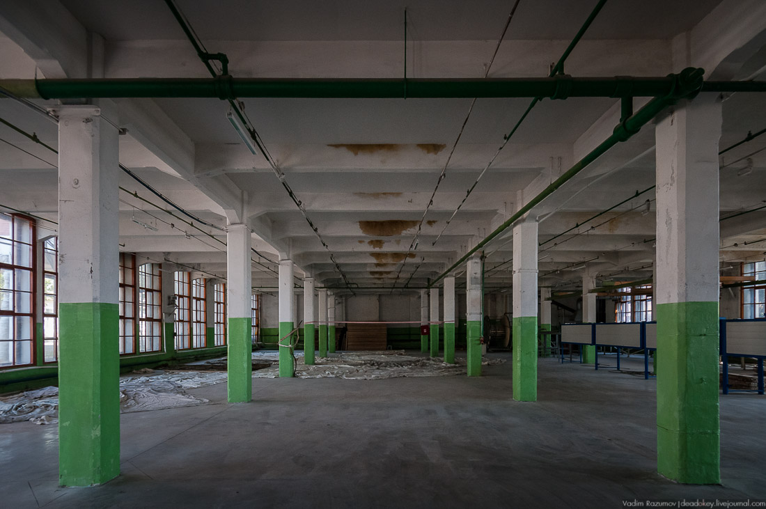 Шелкоткацкая фабрика купцов Барановых (АОЗТ Павлово-Посадский льнокомбинат, ГК Берег), МВК «Княжий Двор», Московская обл., Павлово-Посадский р-н., п.г.т. Большие Дворы.