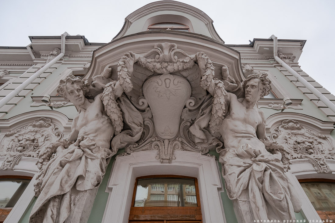 Интерьеры дома купцов Кузнецовых после реставрации, г. Москва, ул. Проспект Мира, д. 41, стр. 1.