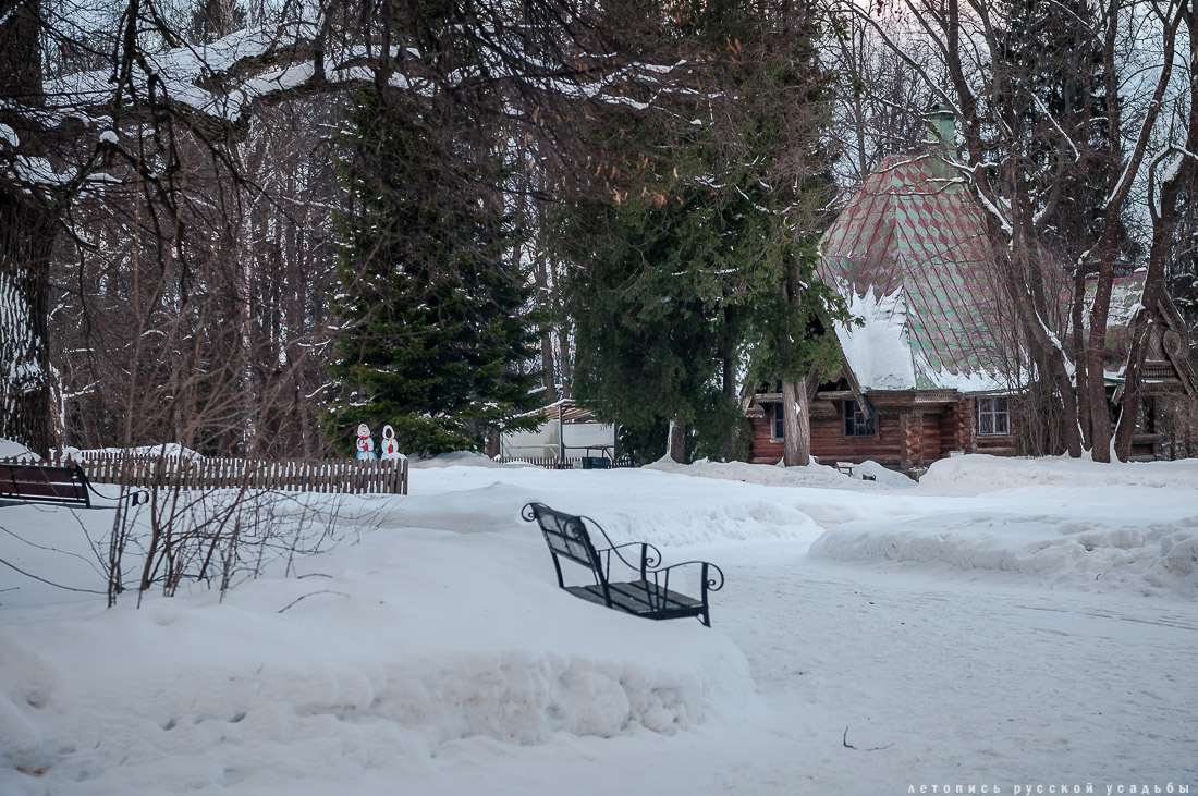 усадьба Абрамцево, зима 2017