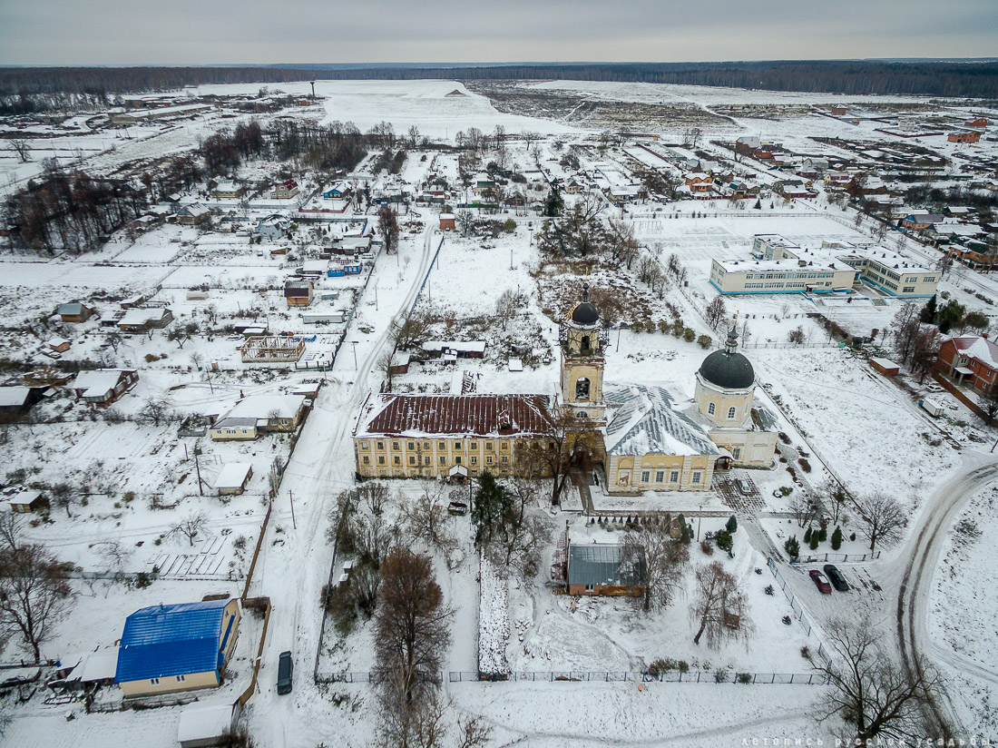 усадьба Мещерино, церковь Рождества Богородицы, усадебный дворец Шереметевых