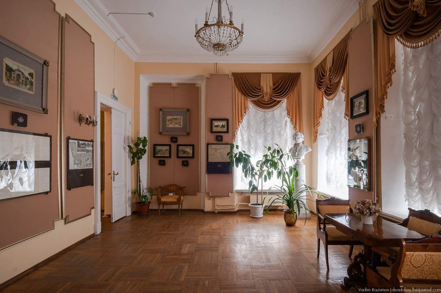 Богородицк, интерьеры дворца