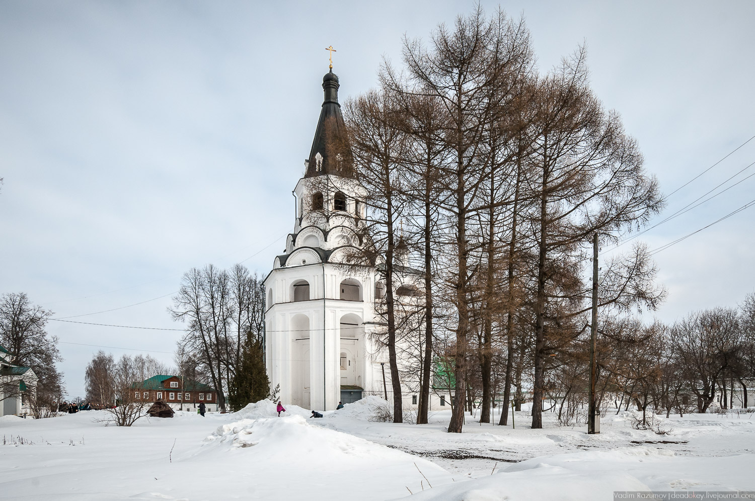 Александровская Слобода. Сравнительные фотографии Ивана Барщевского и Вадима Разумова