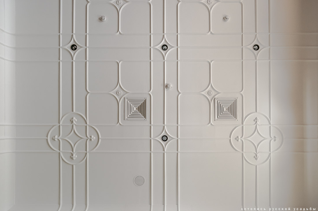 Интерьеры дома купцов Кузнецовых после реставрации, г. Москва, ул. Проспект Мира, д. 41, стр. 1.