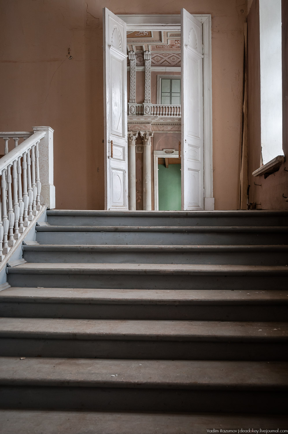 Усадьба Знаменское-Садки, интерьеры главного дома, Москва