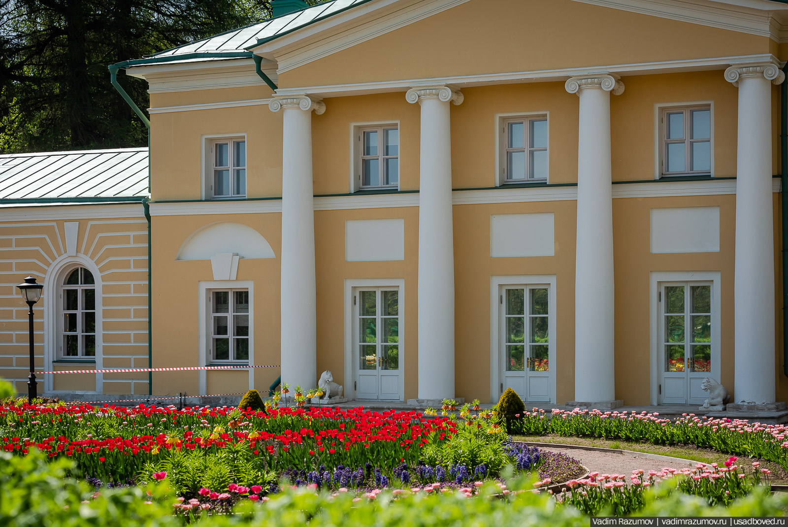 усадьба Архангельское, весна, май 2021