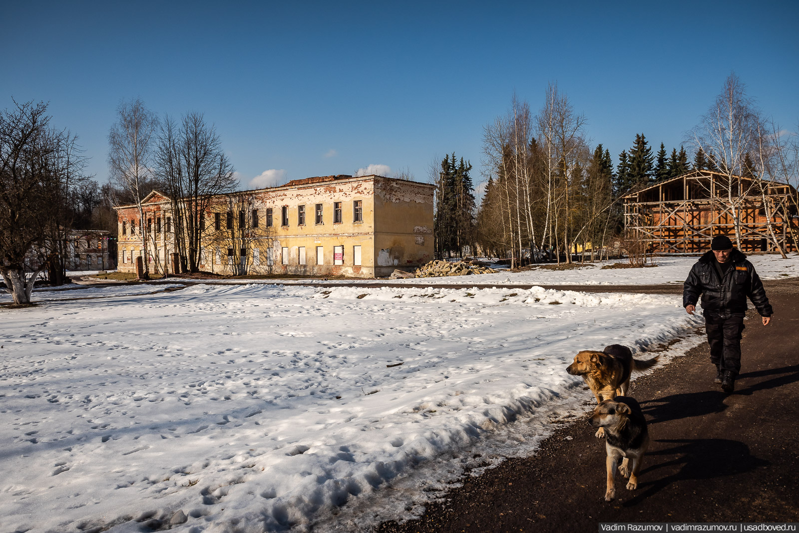 усадьба Гребнево, 2020 год, Андрей Ковалев, реставрация усадьбы
