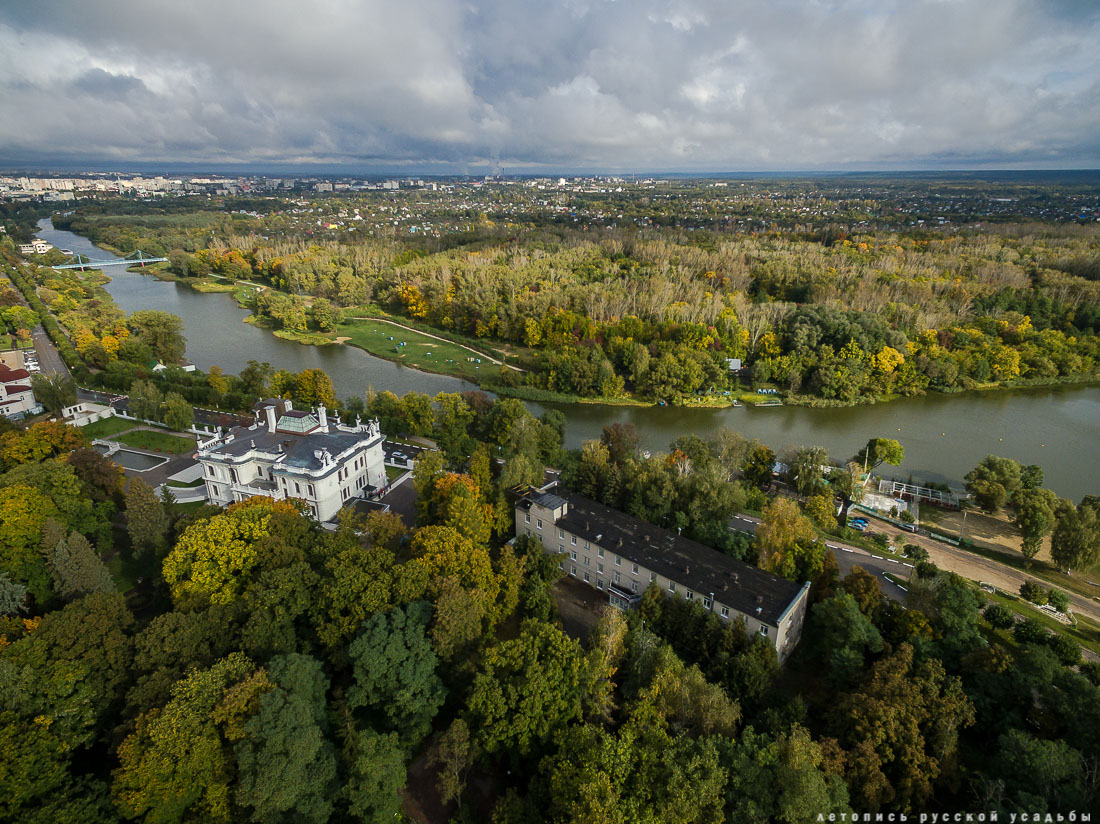 усадьба Асеевых в Тамбове с квадрокоптера