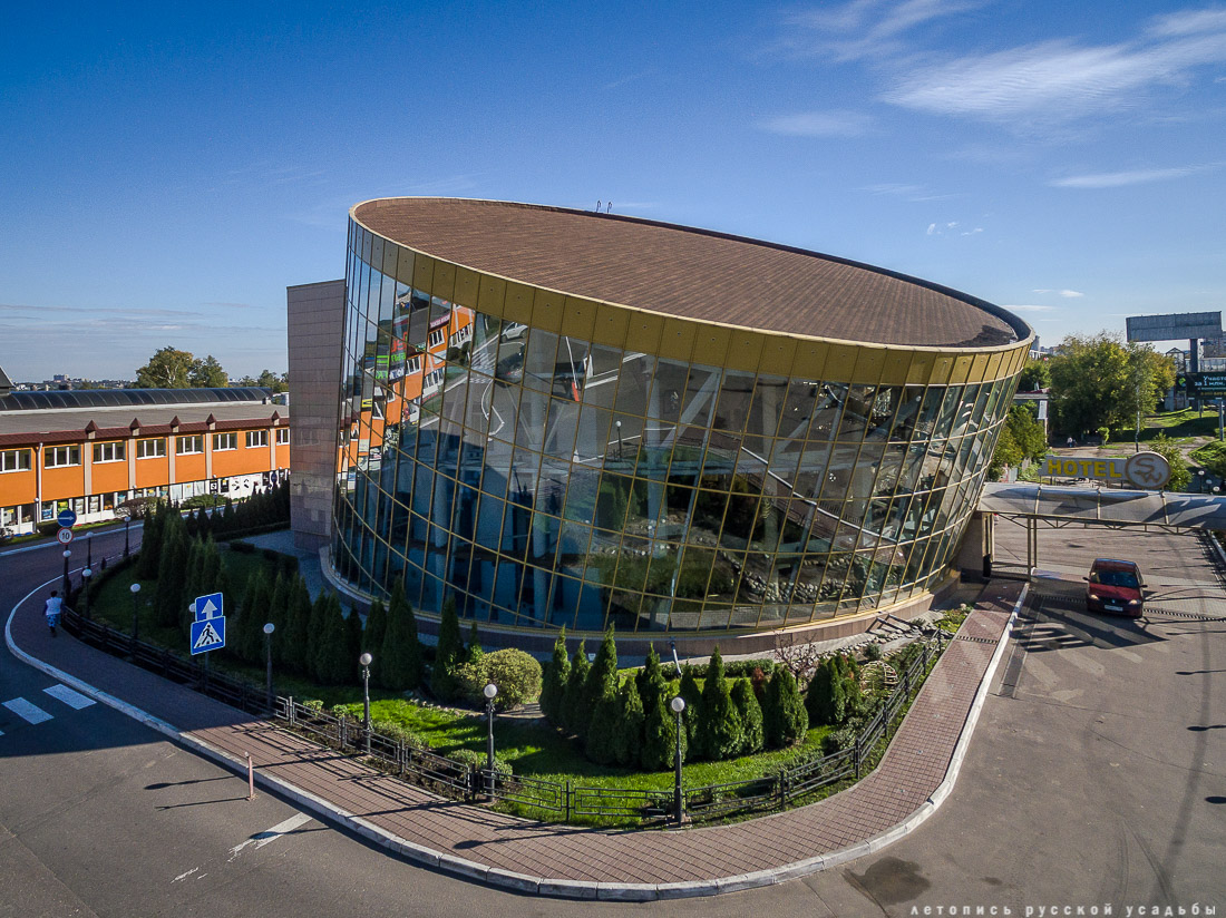 Поселок Октябрьский, фабрика Шорыгина с квадрокоптера