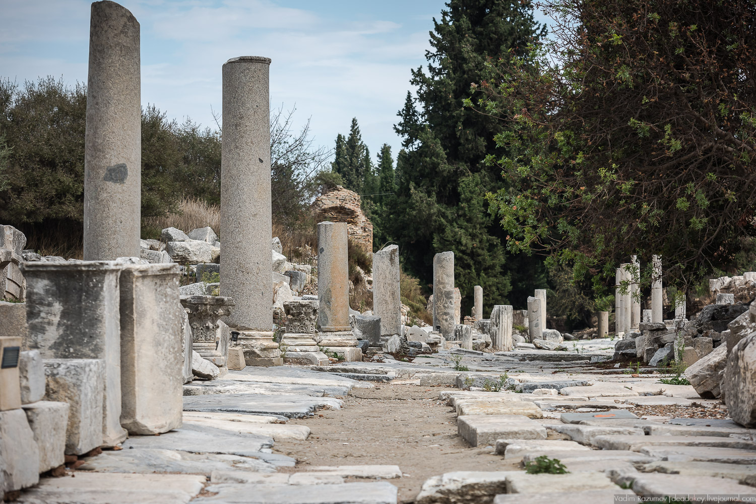 Эфес, античные руины, Турция