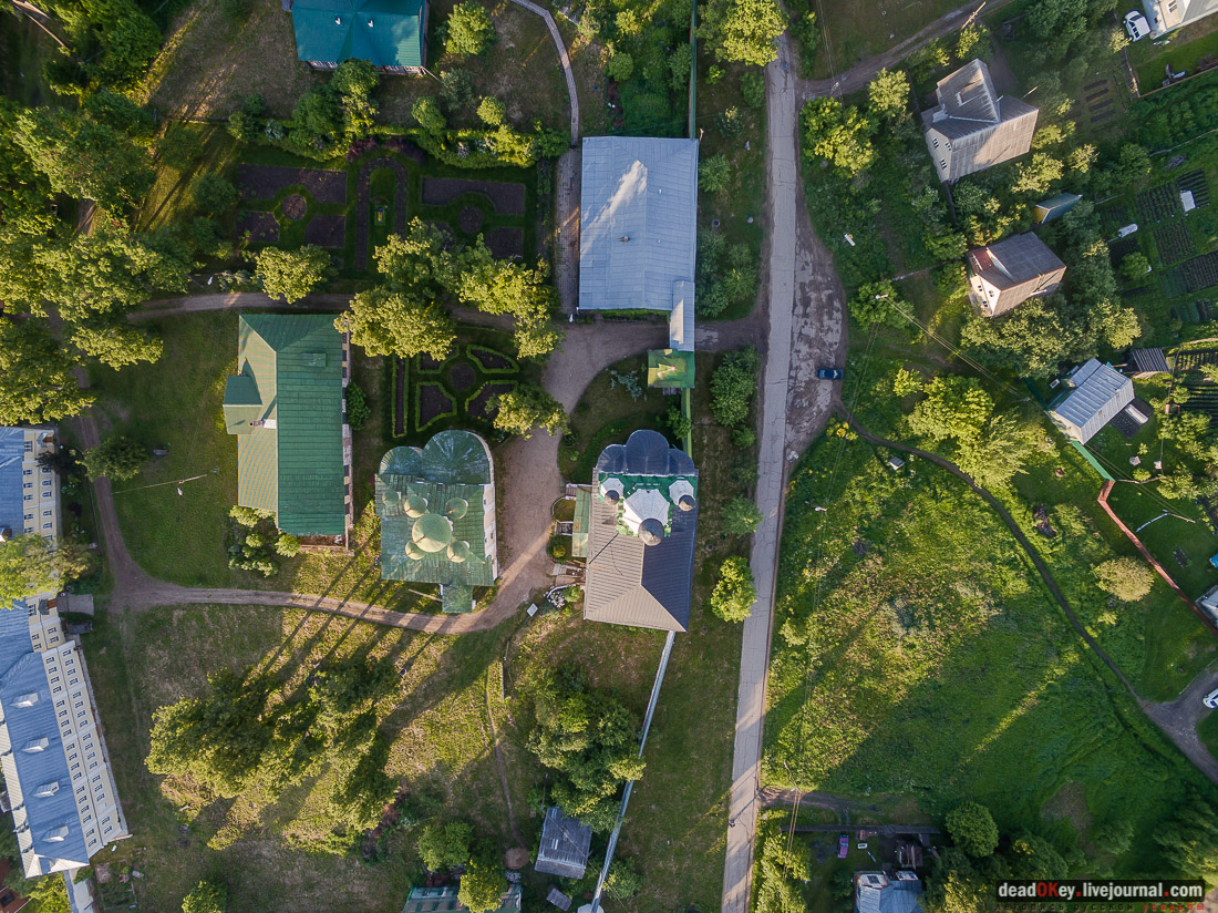 монастыри Углича с квадрокоптера