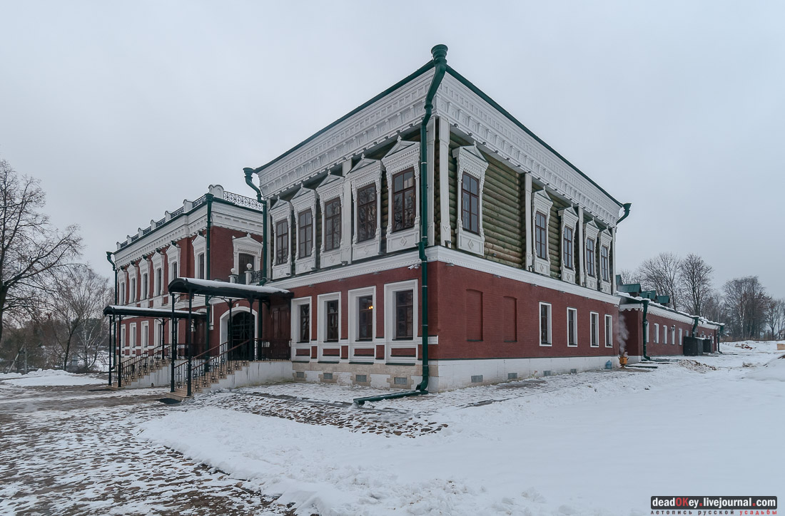 усадьба Талицы Аигиных, Пушкинский район. Приезд губернатора Московской области Андрея Юрьевича Воробьева