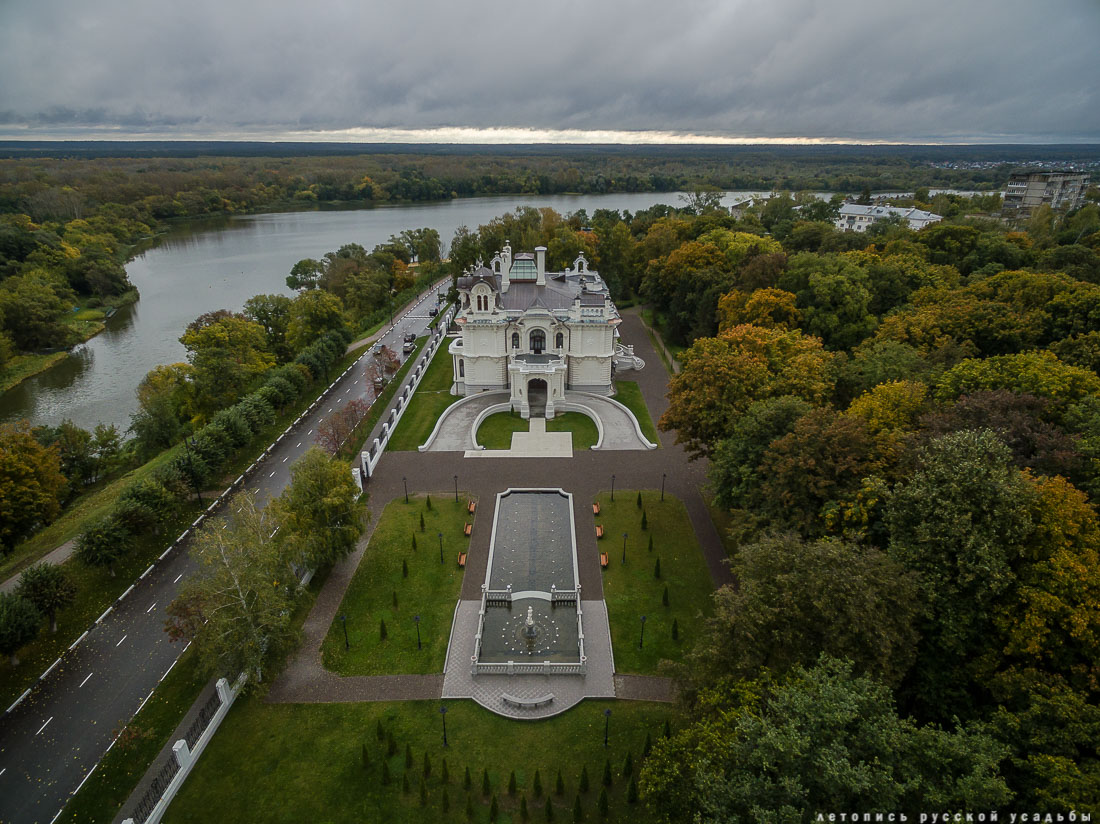 усадьба Асеевых в Тамбове с квадрокоптера