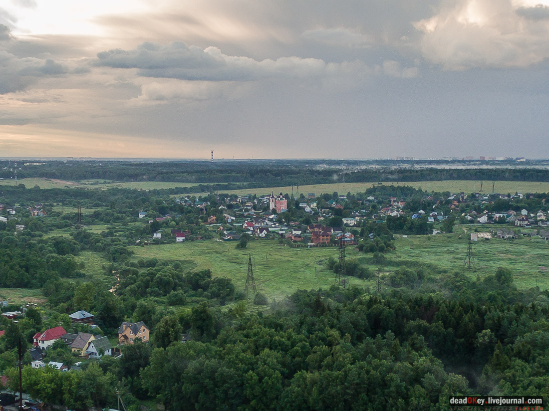 усадьба Петровское-Алабино с квадрокоптера