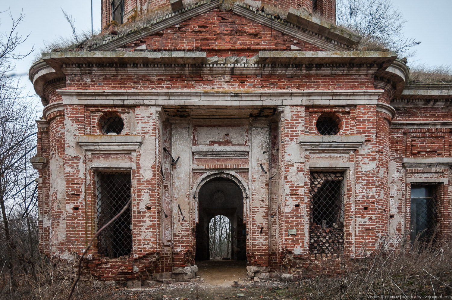 усадьба Горки, Заразы, Тульская область, церковь Михаила Архангела