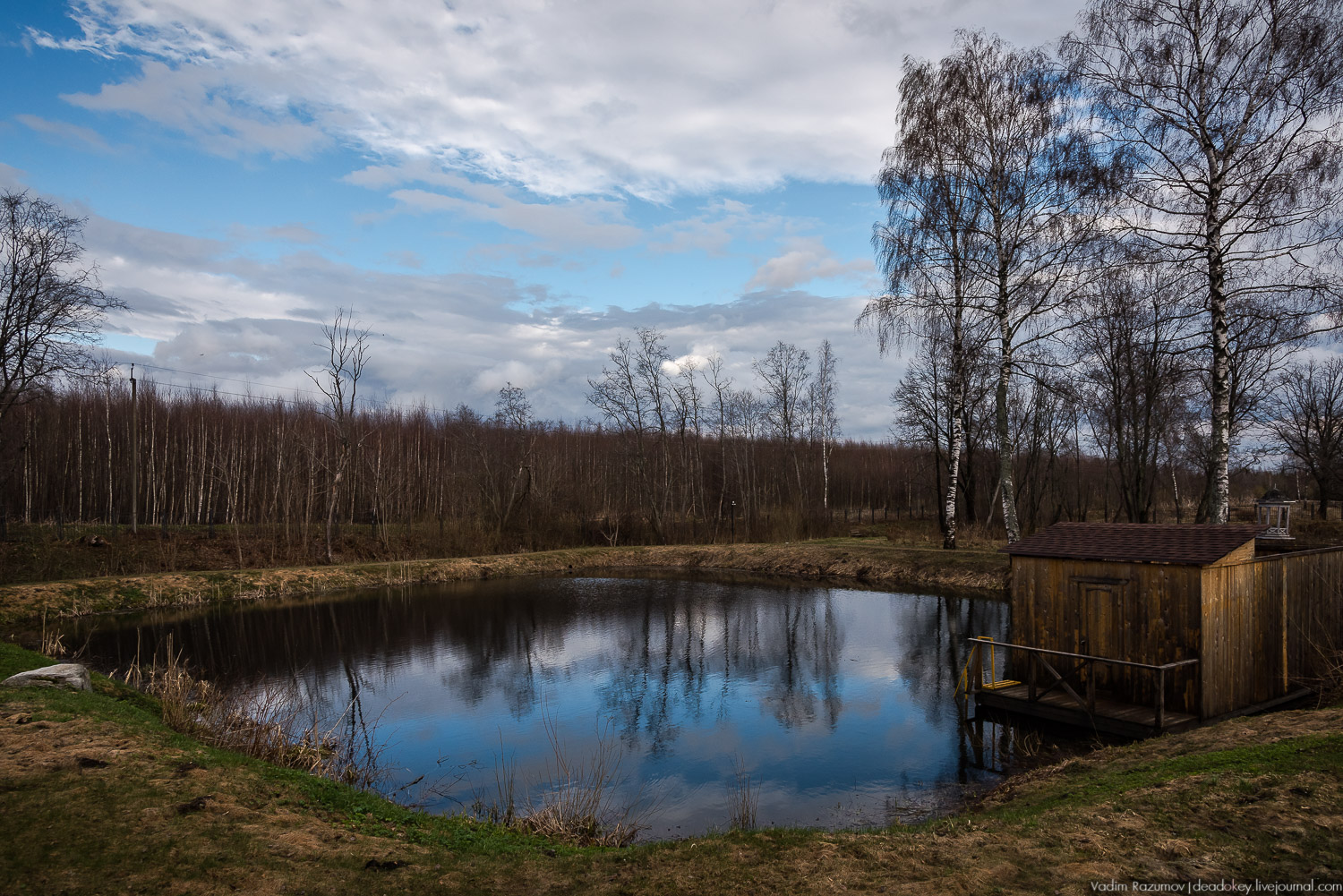усадьба Домотканово, весна 2018 год