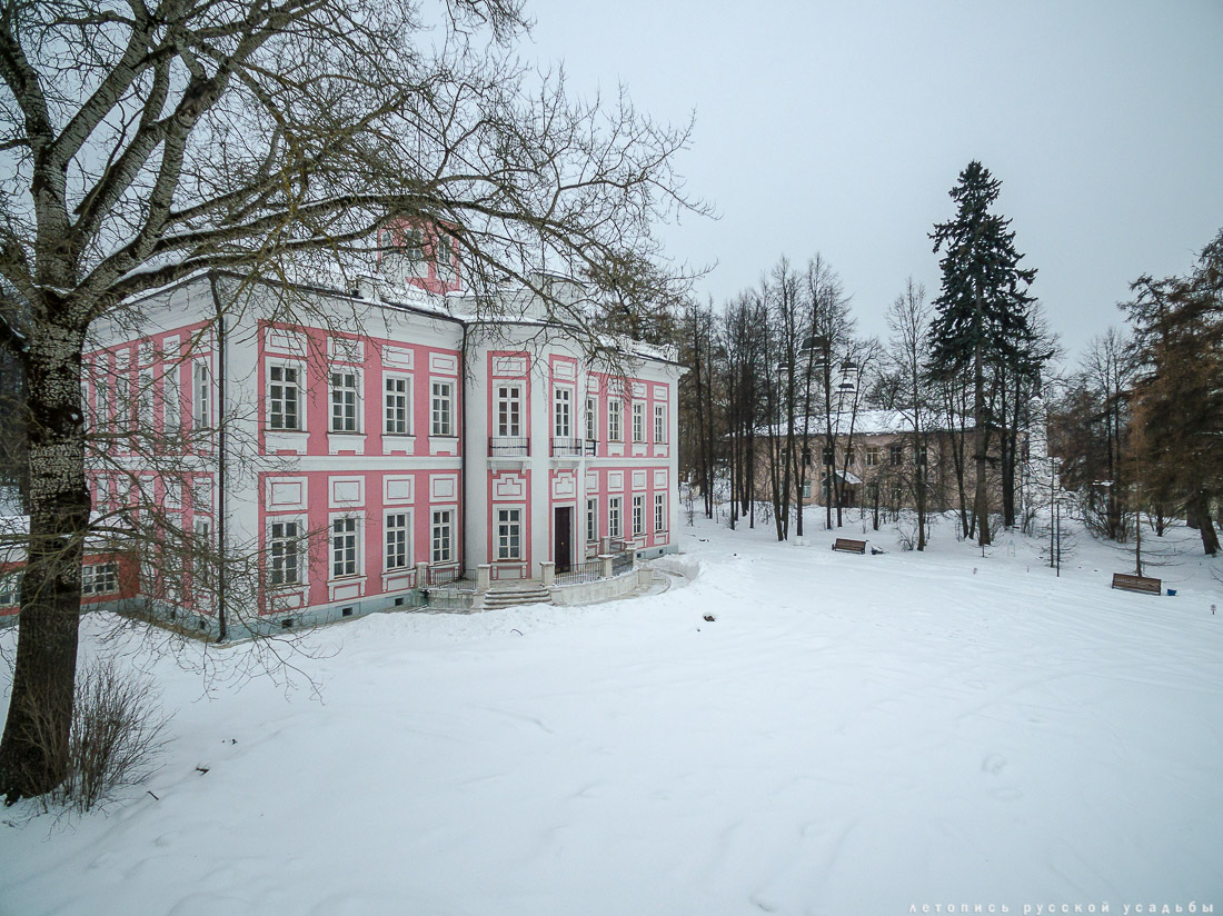 усадьба Большие Вяземы с квадрокоптера