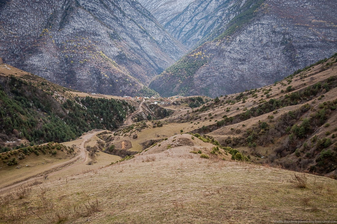 Башенный комплекс Фалхан, Ингушетия, Джейрахское ущелье.