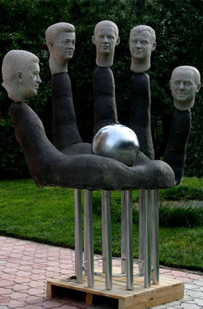 The presentation of the new project "Peace Express" took place in the art gallery "Shmatko & sons"
