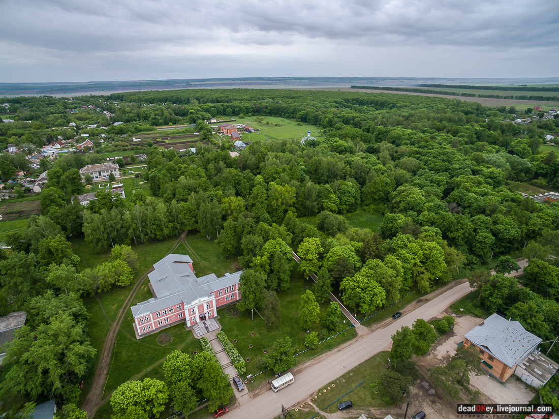 усадьба Старожилово с квадрокоптера