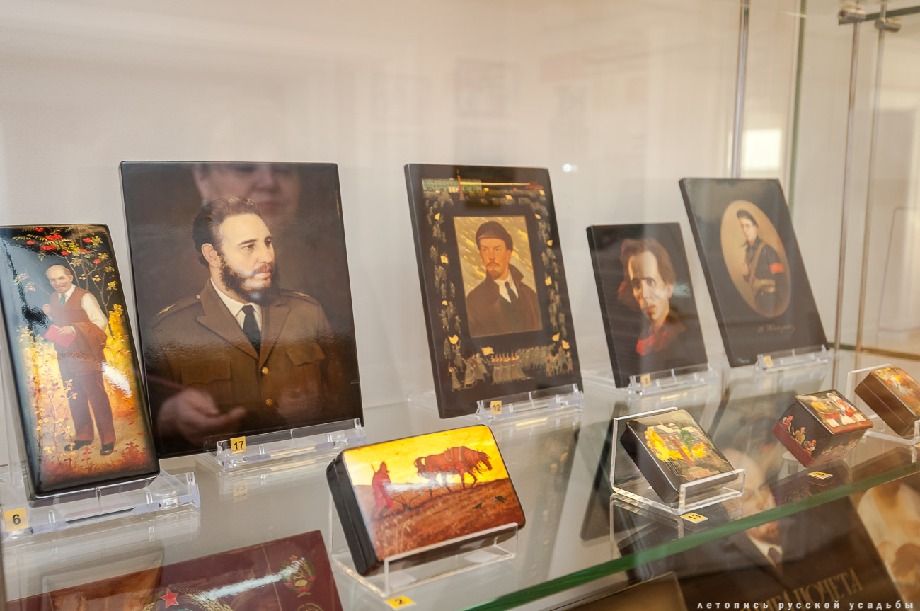 усадьба Федоскино (Данилково), федоскинская лаковая миниатюра, музей