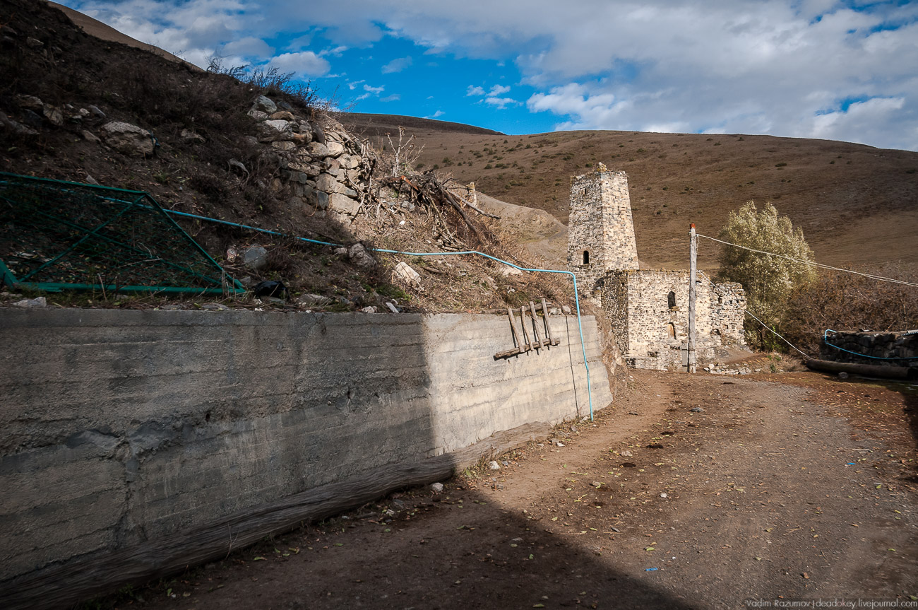 Башенный комплекс Ляжги, Ингушетия, Джейрахский район, сельское поселение Ляжги.