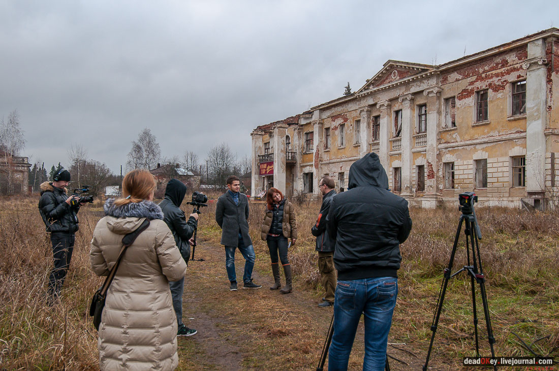 усадьба Гребнево, съемки телепередачи про усадьбу Гребнево на телеканале Усадьба