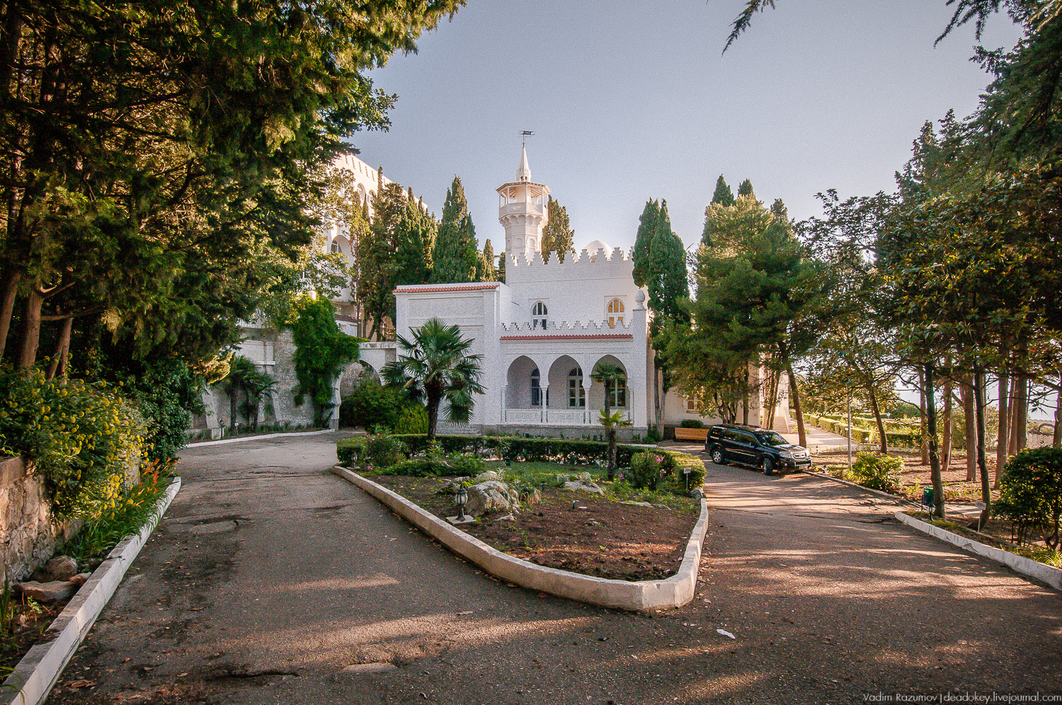 Усадьбы Крыма, открытие моста