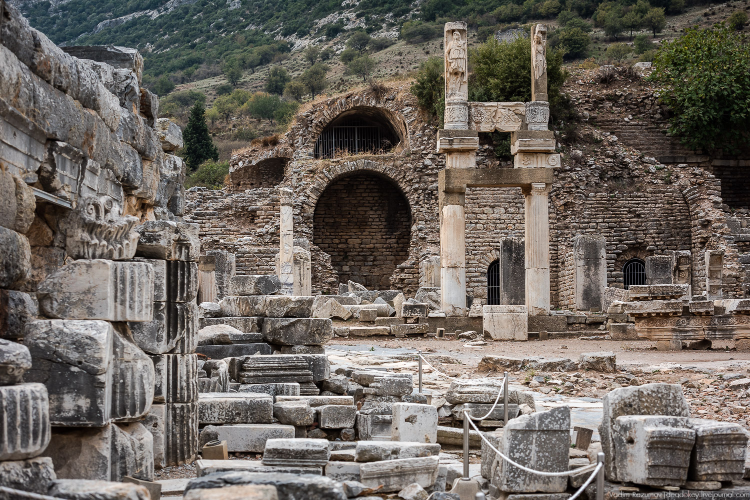 Эфес, античные руины, Турция