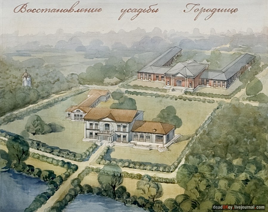 усадьба Городищи (проект восстановления)