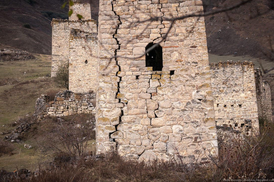 Башенный комплекс Фалхан, Ингушетия, Джейрахское ущелье.