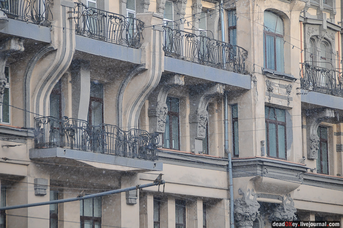 Доходный дом товарищества А. Бахрушина Сыновья, 1900-1901, архитектор К.К. Гиппиус, Тверская ул.12