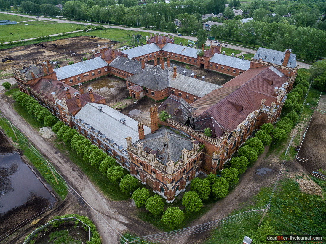 усадьба Старожилово с квадрокоптера