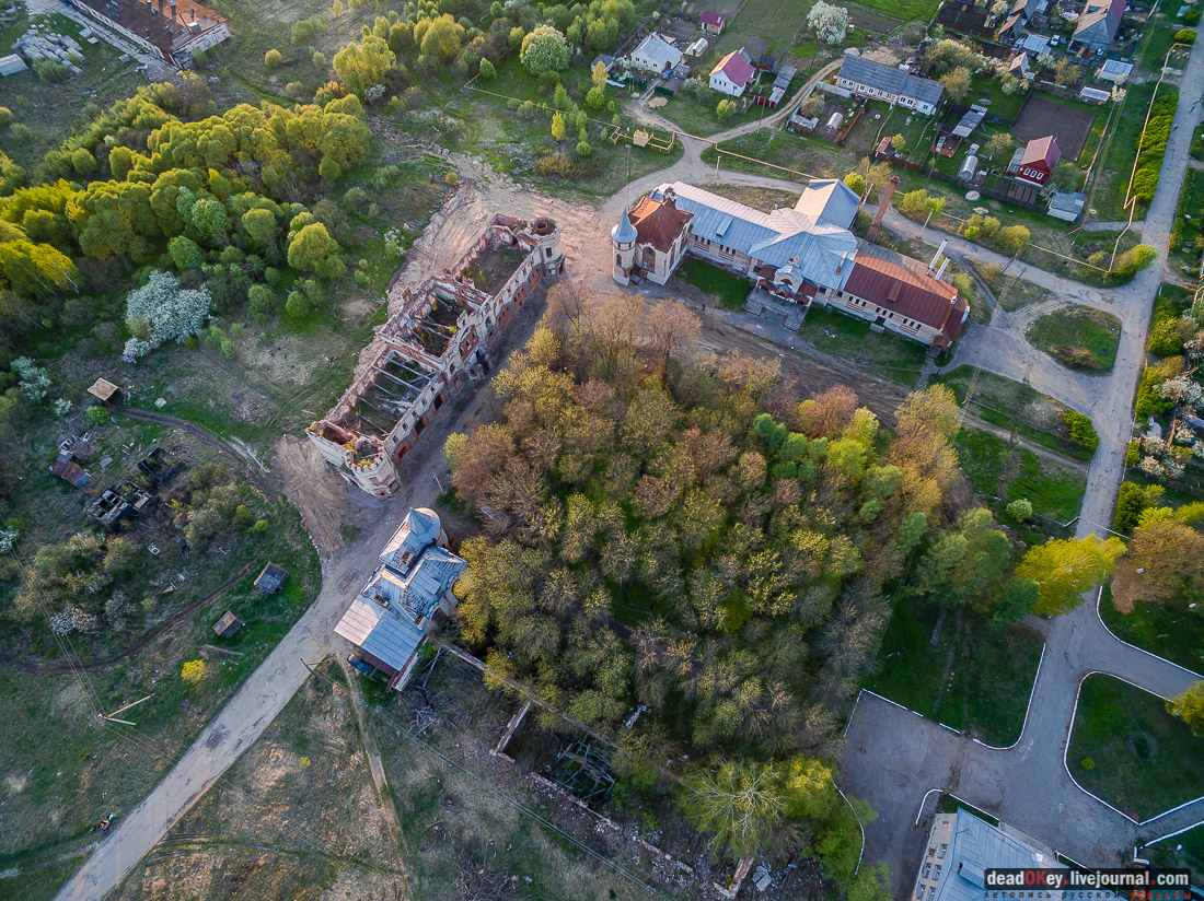 усадьба Муромцево (Судогда) с квадрокоптера