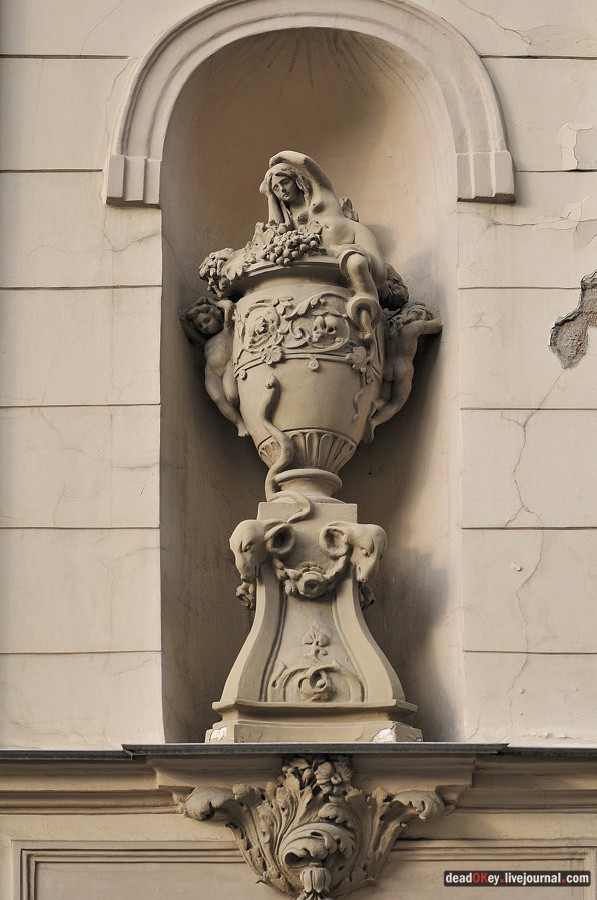 усадьба ул. Поварская д.7, усадьба Казакова-Дункер-Цейтлин